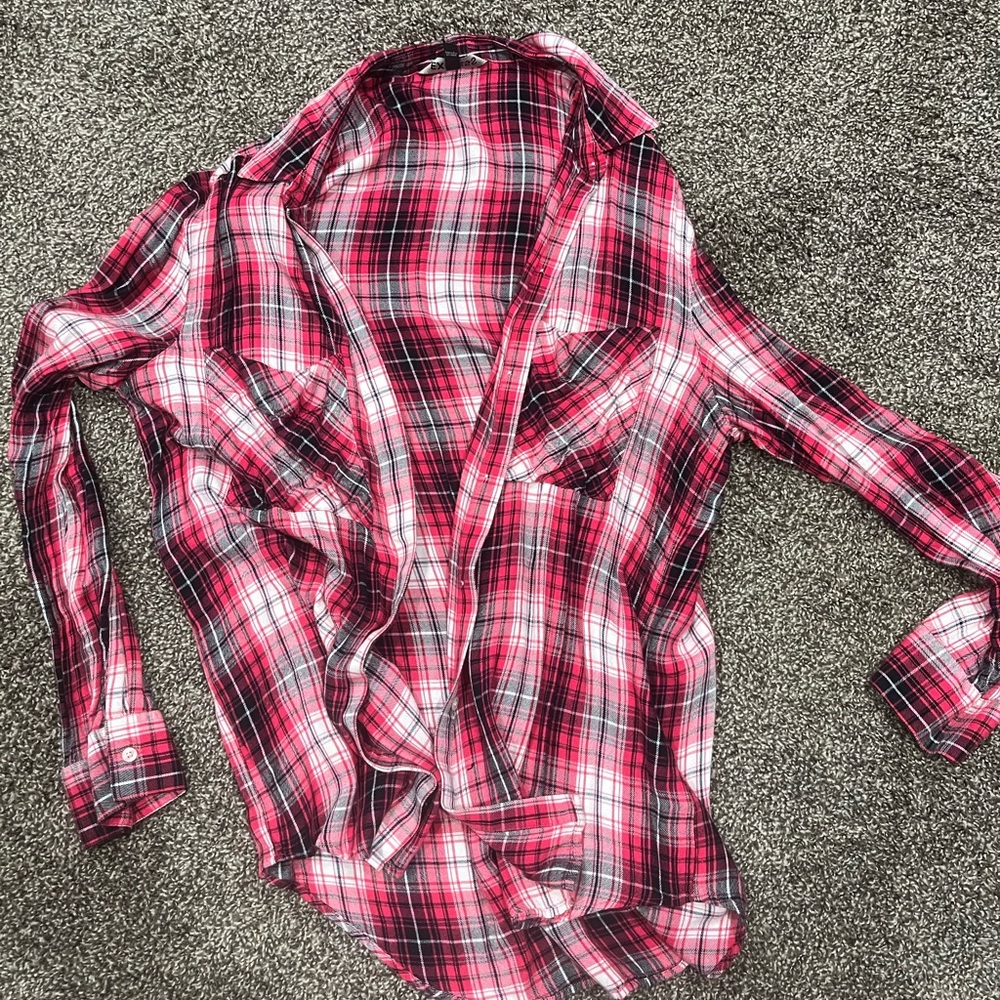 Worn once- Express flannel